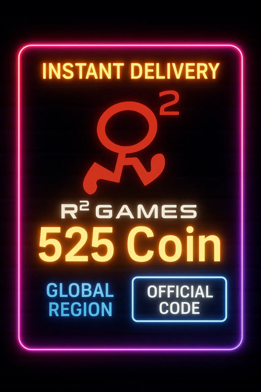 R2Games 525 Jeton (Küresel) R2Games 525 Jeton (Küresel)