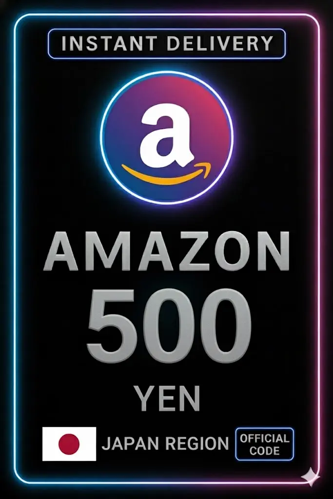 Tarjeta Regalo de Amazon - Japón 500 Yen JP Tarjeta Regalo de Amazon - Japón 500 Yen JP