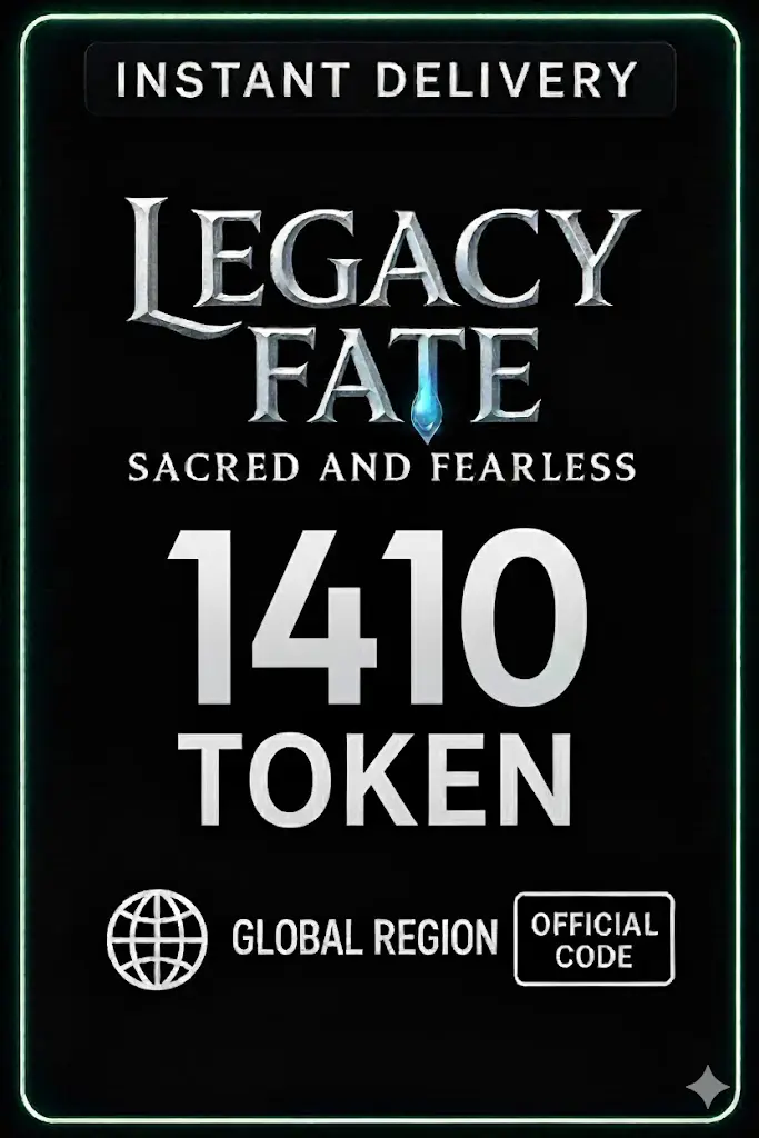 Legacy Fate: Sacred and Fearless 1410 Token Legacy Fate: Sacred and Fearless 1410 Token