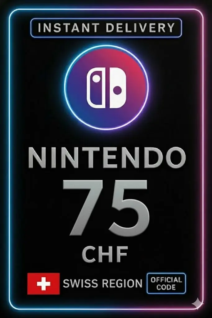 Nintendo eShop Geschenkkarte - 75 CHF Nintendo eShop Geschenkkarte - 75 CHF