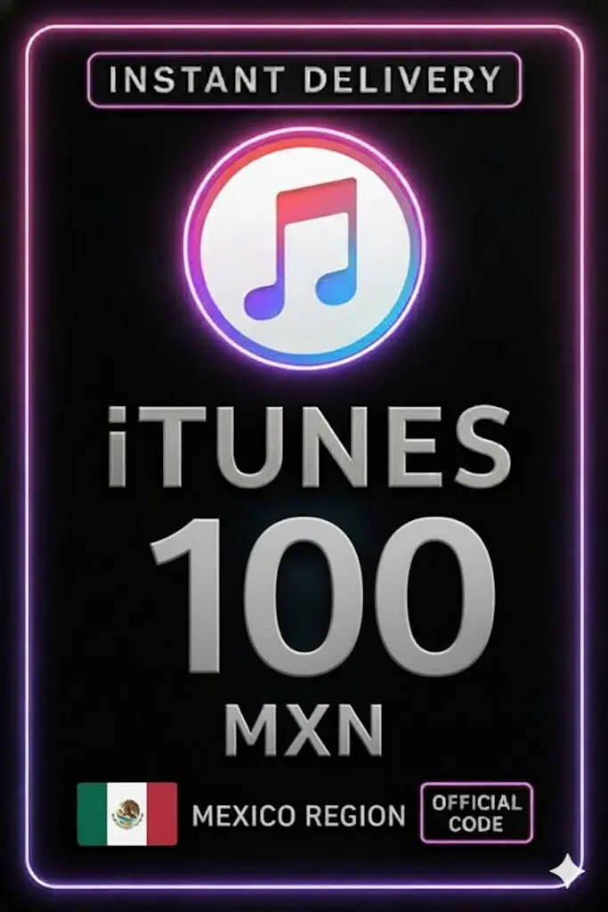 iTunes Gift Card 100 MXN MX iTunes Gift Card 100 MXN MX
