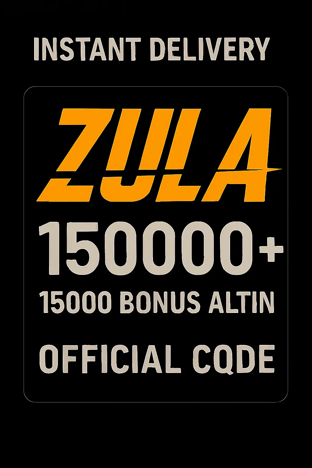 Zula 150000 + 15000 Bônus de Ouro Zula 150000 + 15000 Bônus de Ouro