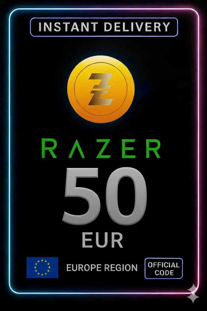 Razer Gold Europa 50 € Razer Gold Europa 50 €