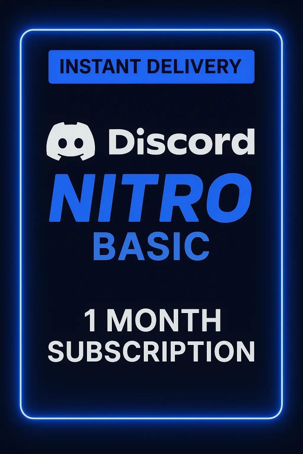Discord Nitro Basic - Abonnement d'un mois Discord Nitro Basic - Abonnement d'un mois