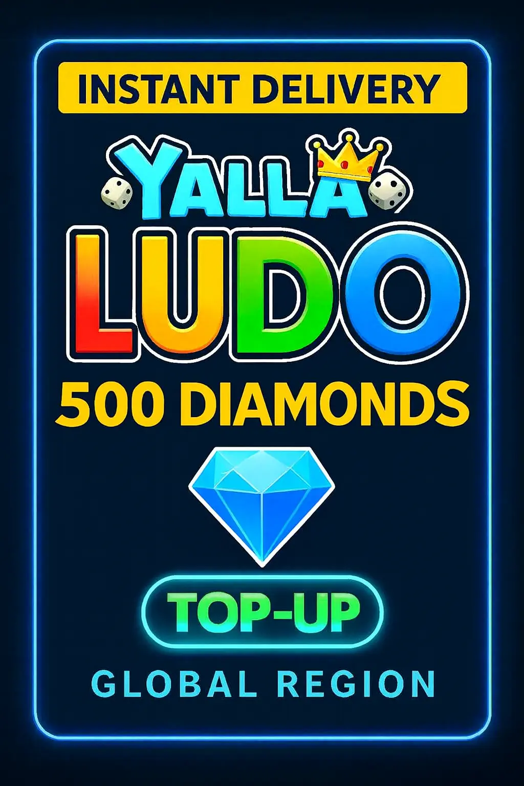 Yalla Ludo - 500 USD en Diamantes (Recarga) Yalla Ludo - 500 USD en Diamantes (Recarga)