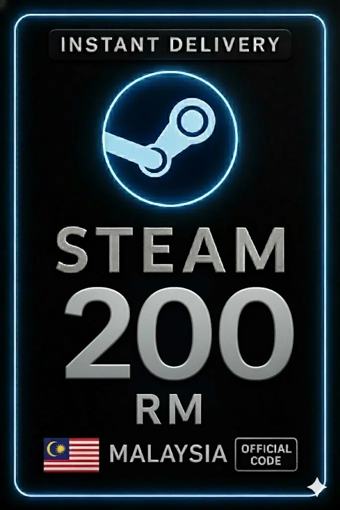 Steam Wallet Code Malaysia RM200 Steam Wallet Code Malaysia RM200