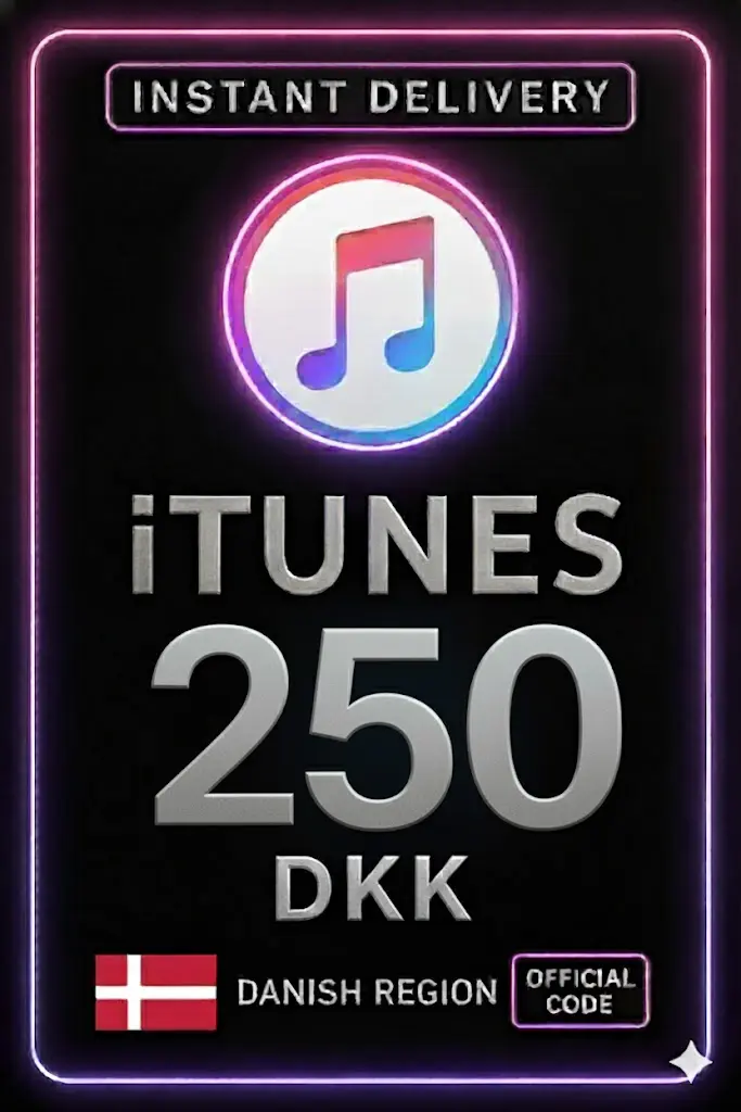 iTunes gavekort 250 DKK iTunes gavekort 250 DKK