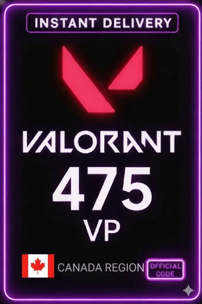 Valorant Points - 475 VP (Canada) Valorant Points - 475 VP (Canada)