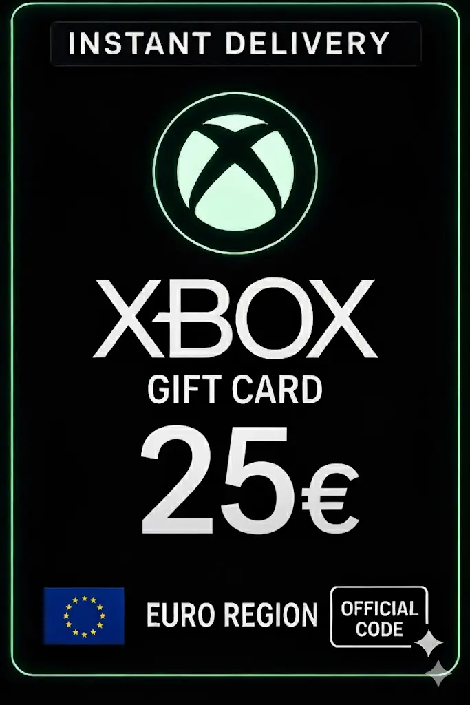 Tarjeta de regalo de Xbox Live 25 euros Tarjeta de regalo de Xbox Live 25 euros