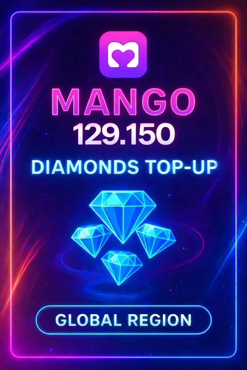 Mango Live - 129.150 Diamonds Top-Up (Global) Mango Live - 129.150 Diamonds Top-Up (Global)