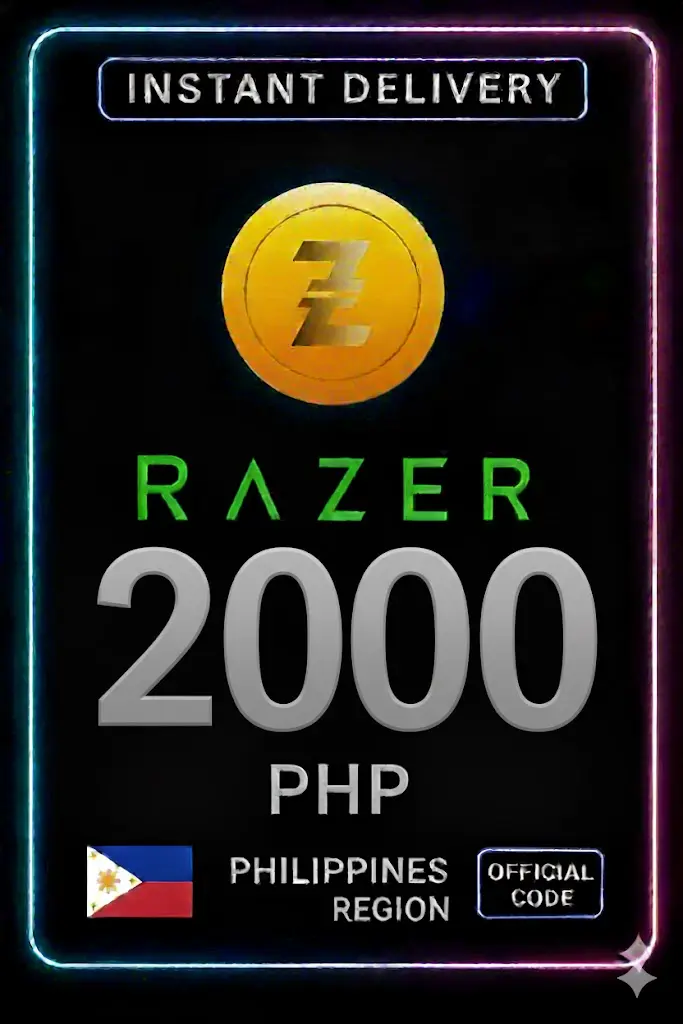Razer Gold Phillipines PHP 2000 Razer Gold Phillipines PHP 2000