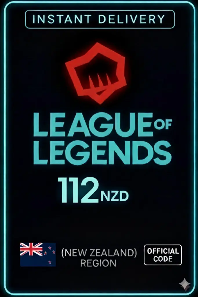 League of Legends NZD 112 - 9465 RP League of Legends NZD 112 - 9465 RP