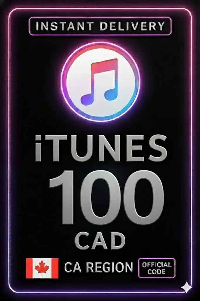 Carte-cadeau iTunes 100 CAD CA Carte-cadeau iTunes 100 CAD CA
