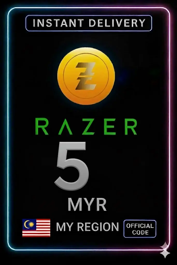 Razer Gold Malaysia RM5 Razer Gold Malaysia RM5