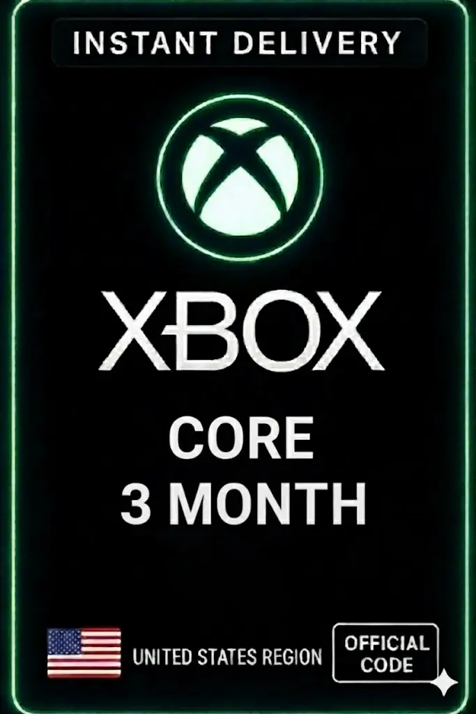 Xbox Game Pass Core 3M - US Xbox Game Pass Core 3M - US