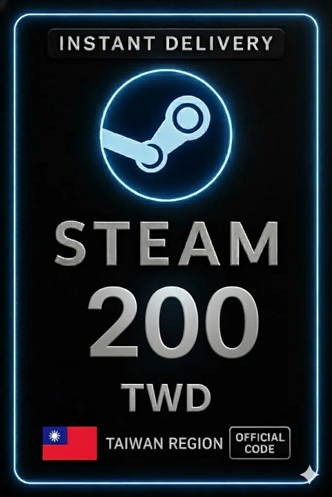 Steam Wallet Taiwan 200 TWD Steam Wallet Taiwan 200 TWD