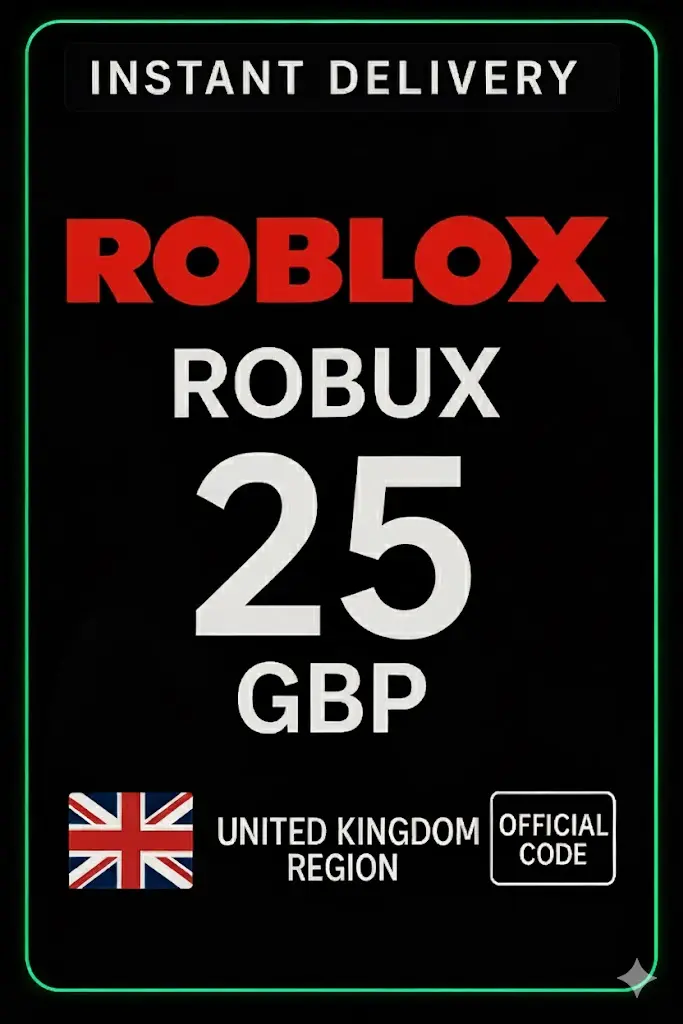 Roblox 25 GBP Game Card (UK) Roblox 25 GBP Game Card (UK)