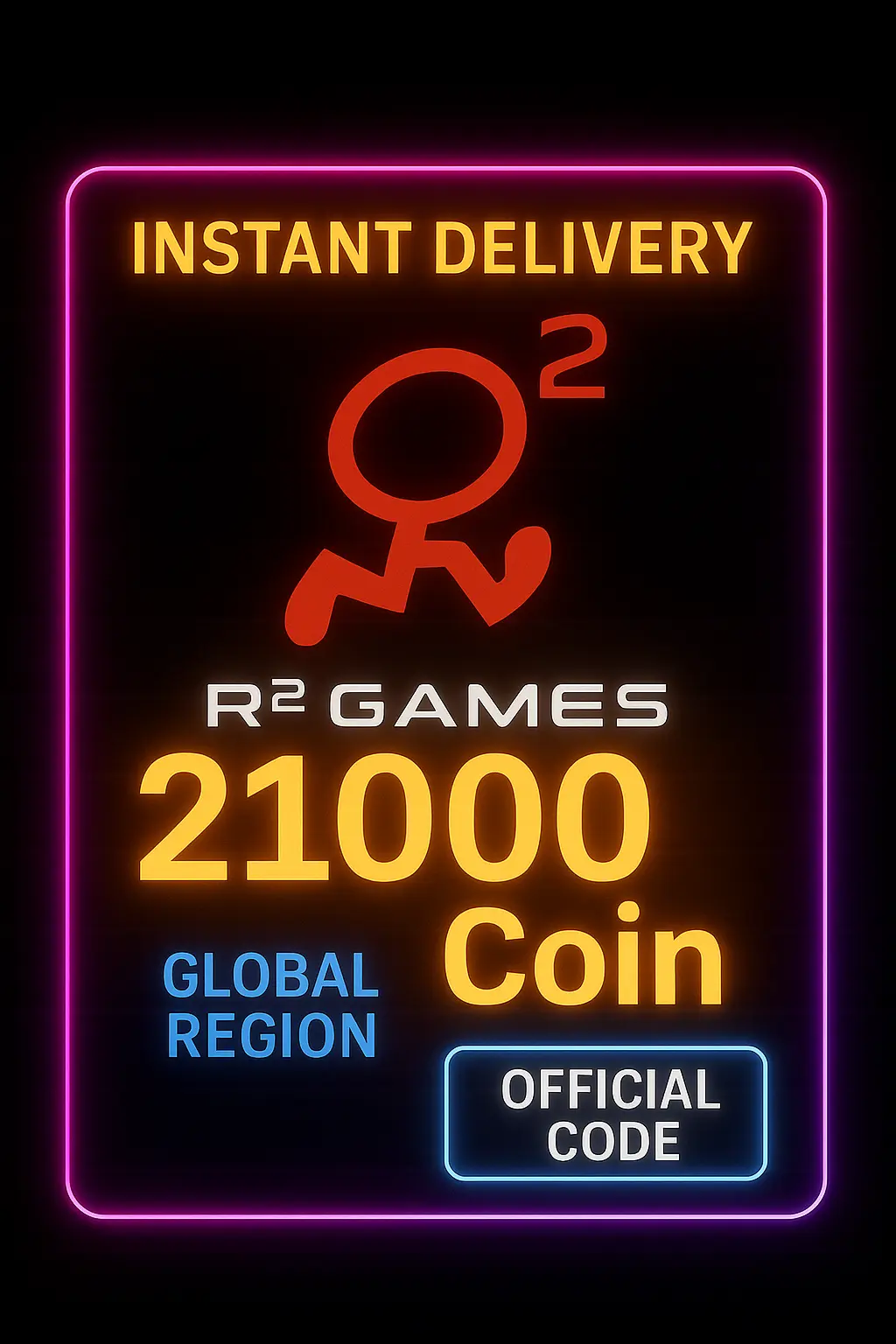 R2Games 21000 Jeton (Küresel) R2Games 21000 Jeton (Küresel)