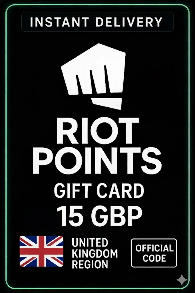 Riot Points 15 GBP - (United Kingdom) Riot Points 15 GBP - (United Kingdom)