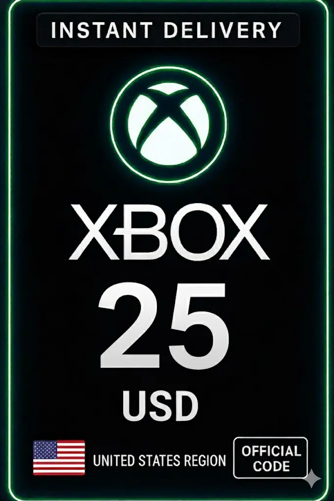 Xbox Live Gift Card 25 Usd Wallet Xbox Live Gift Card 25 Usd Wallet