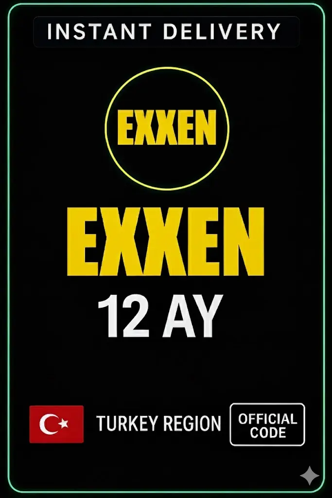Exxen 12 Ay Üyelik (Reklamlı) Exxen 12 Ay Üyelik (Reklamlı)