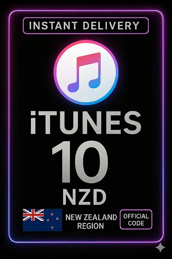 iTunes Gift Card New Zealand - 10 NZD iTunes Gift Card New Zealand - 10 NZD