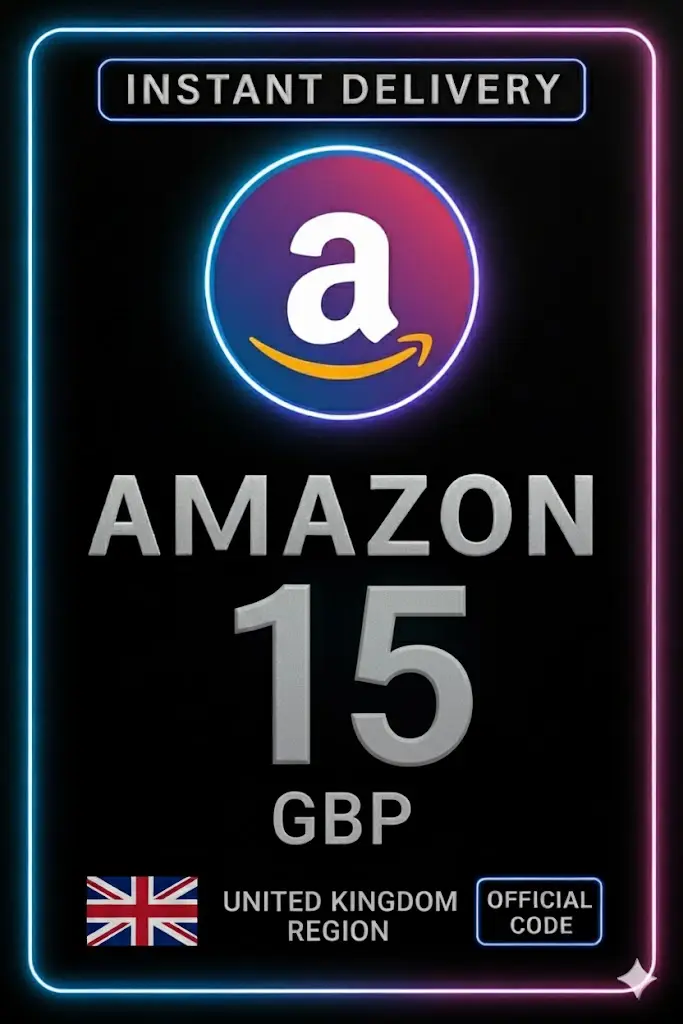 Amazon Gift Card - United Kingdom 15 £ Amazon Gift Card - United Kingdom 15 £