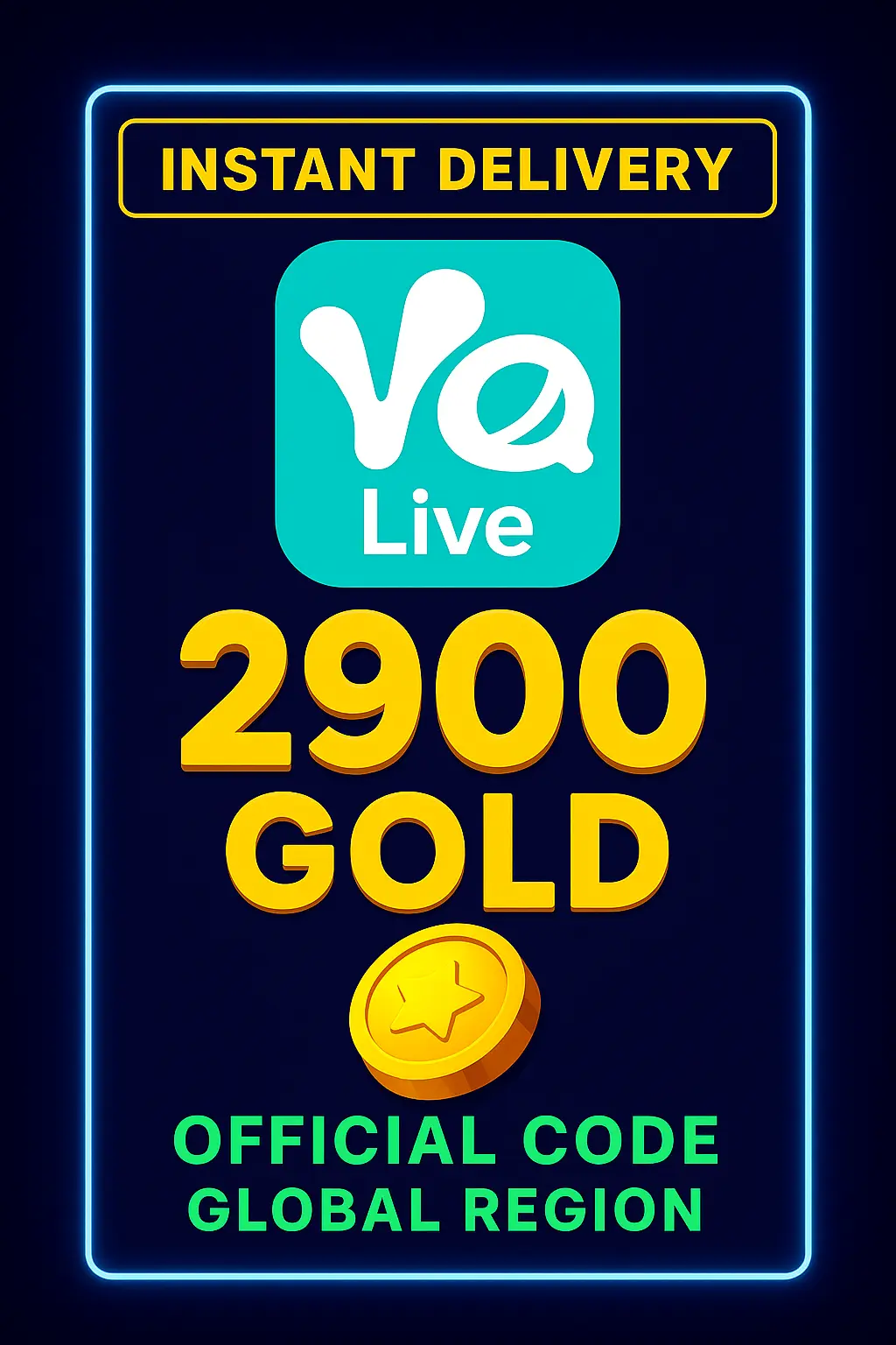 Yalla Live - 2900 złota Yalla Live - 2900 złota