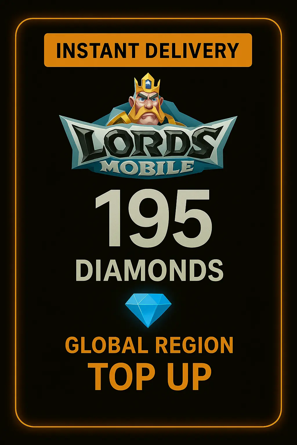 Rechargez 195 Diamants Lords Mobile Rechargez 195 Diamants Lords Mobile