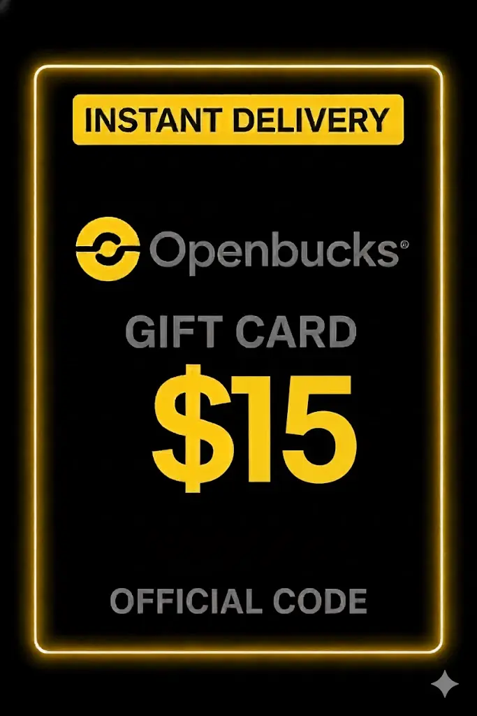 Openbucks Gift Card 15$ Openbucks Gift Card 15$