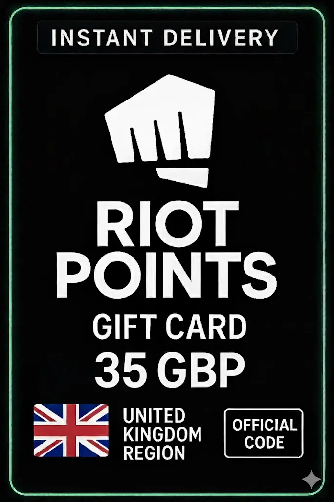 Riot Points 35 GBP - (United Kingdom) Riot Points 35 GBP - (United Kingdom)