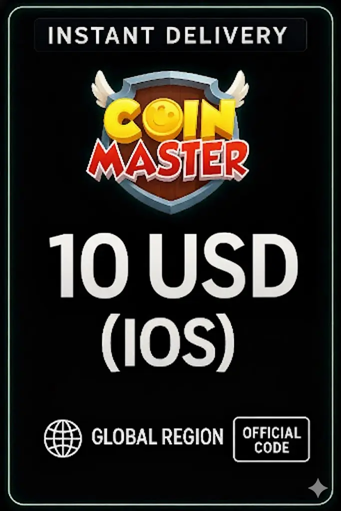 Coin Master (IOS) - 10 $ ASV Coin Master (IOS) - 10 $ ASV