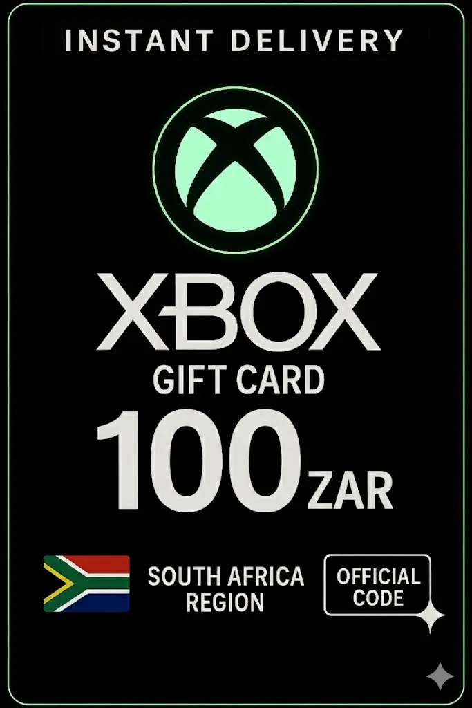 Xbox Live Gift Card 100 ZAR Wallet Xbox Live Gift Card 100 ZAR Wallet