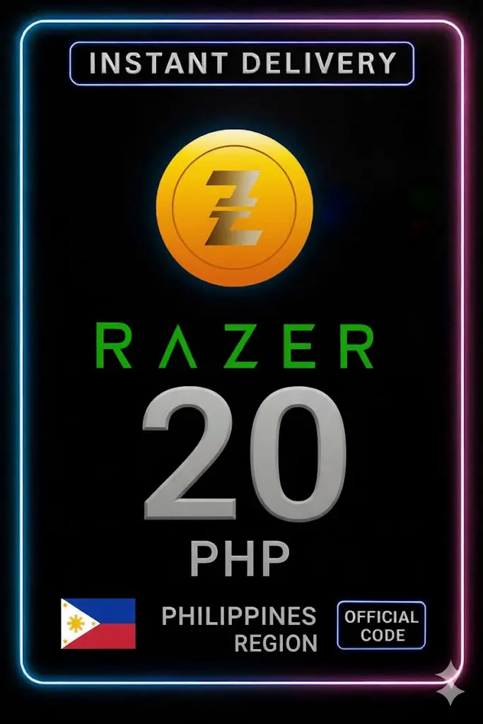 Razer Gold Phillipines PHP 20 Razer Gold Phillipines PHP 20