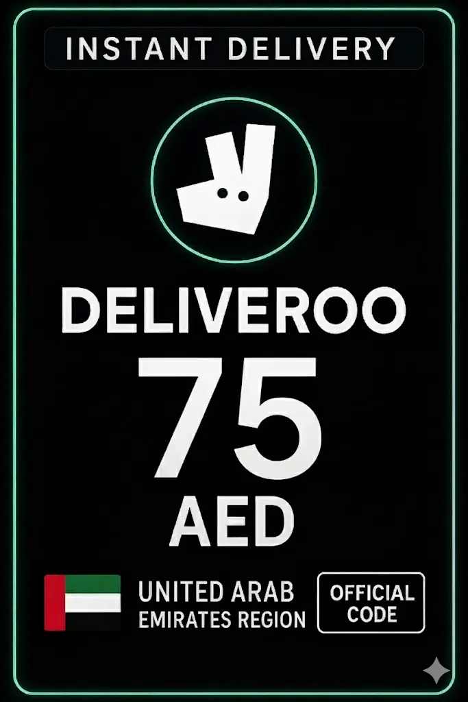 Deliveroo 75 AED Deliveroo 75 AED