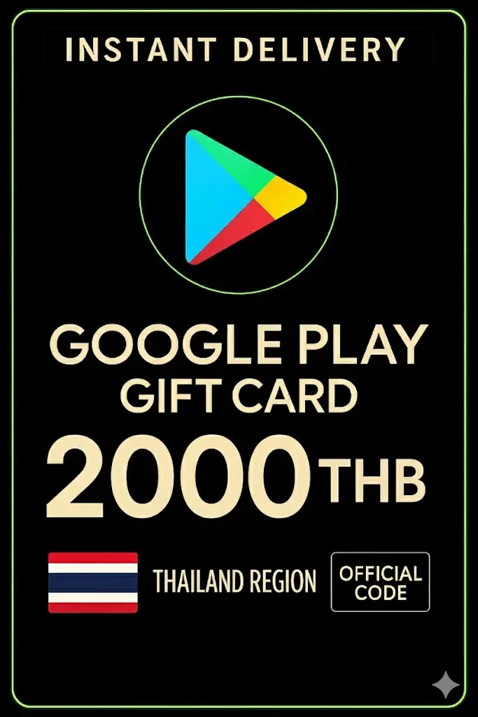 Google Play Gift Card - Thailand THB 2000 Google Play Gift Card - Thailand THB 2000