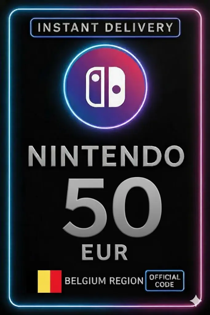 Nintendo eShop Card - 50€ (België) Nintendo eShop Card - 50€ (België)
