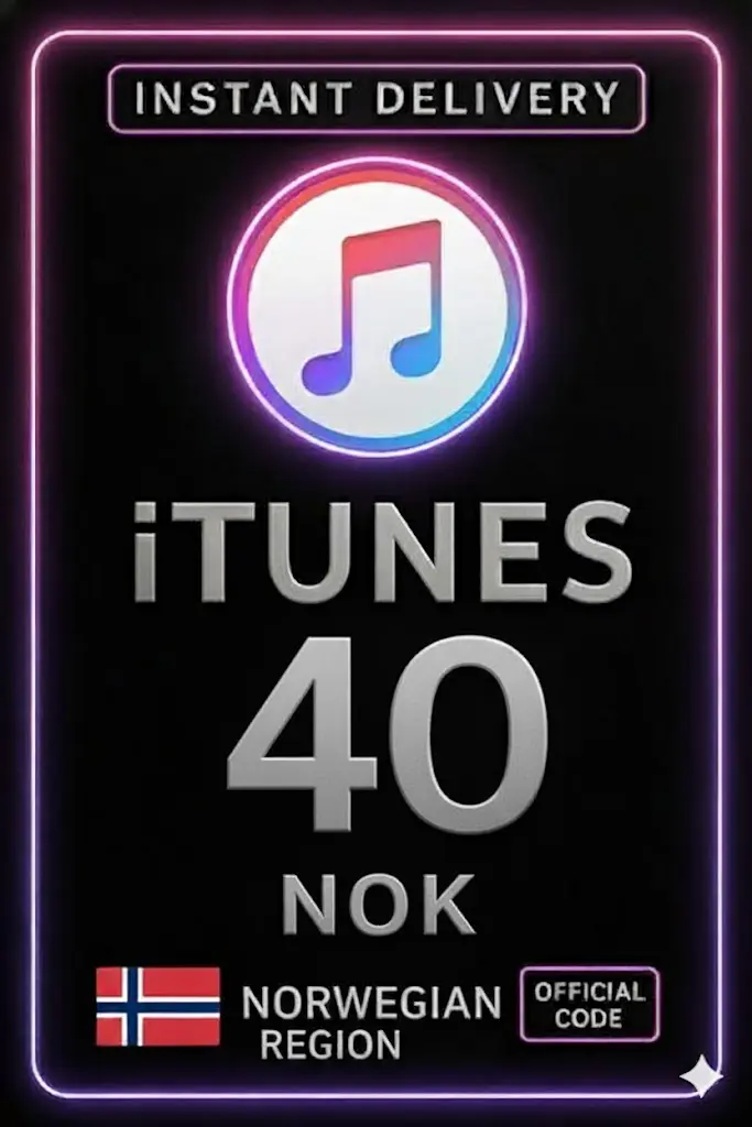 iTunes Gift Card 40 NOK NO iTunes Gift Card 40 NOK NO