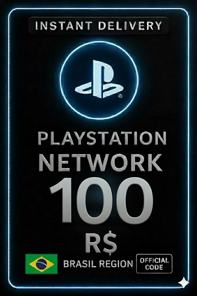 Playstation PSN Card BR - R$100 Playstation PSN Card BR - R$100