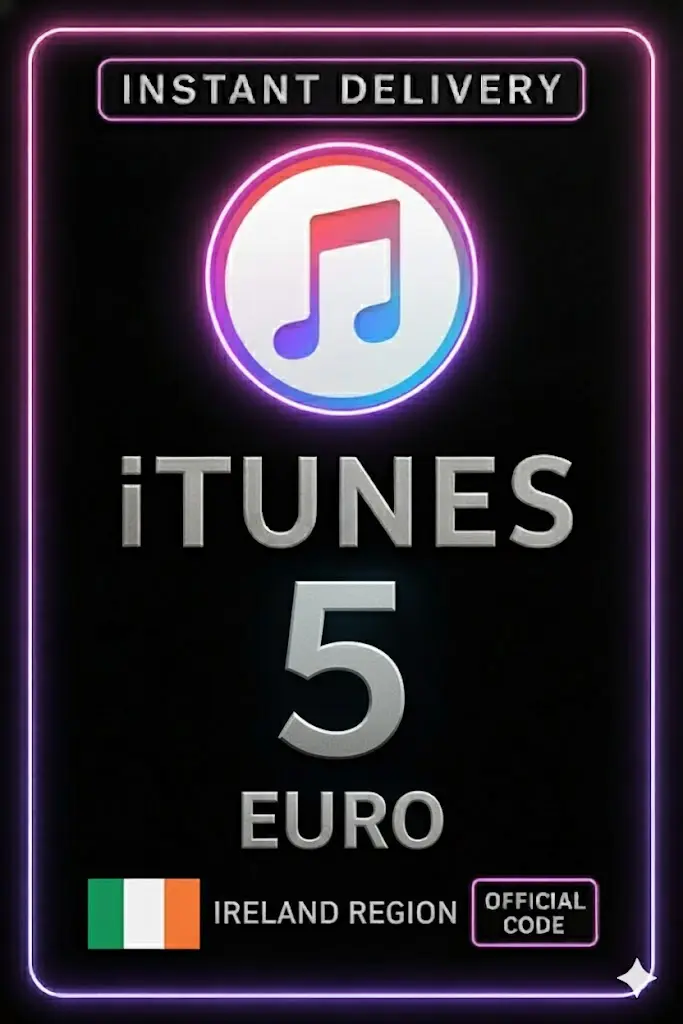 iTunes Hediye Kartı 5 € IR iTunes Hediye Kartı 5 € IR