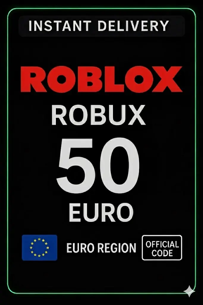 Karta podarunkowa Roblox 50 Euro (UE) Karta podarunkowa Roblox 50 Euro (UE)