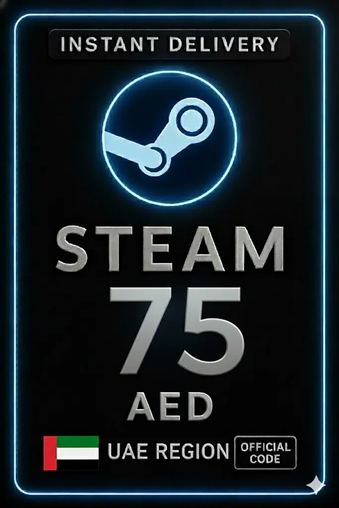 Steam Wallet Code 75 AED (UAE) Steam Wallet Code 75 AED (UAE)