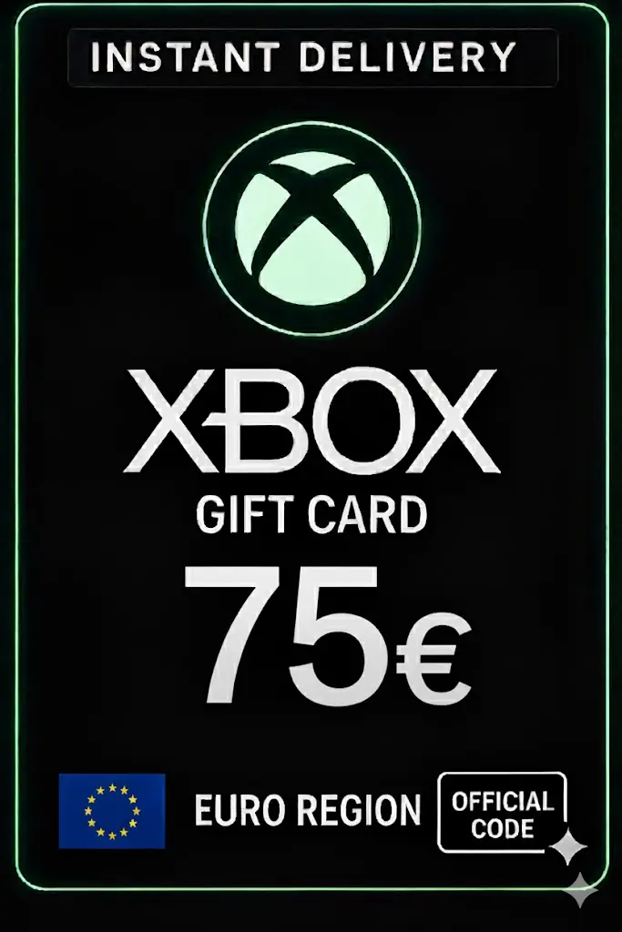 Tarjeta de regalo de Xbox Live 75 euros Wallet Tarjeta de regalo de Xbox Live 75 euros Wallet