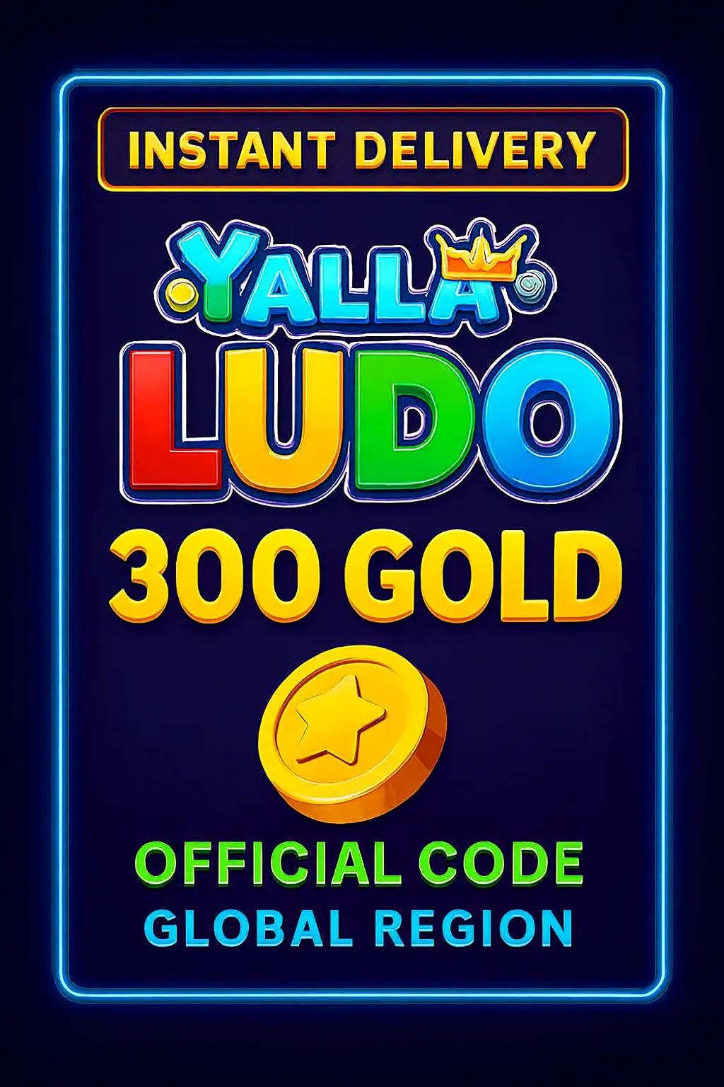 Yalla Ludo - 300 USD Zelta (INT) Yalla Ludo - 300 USD Zelta (INT)