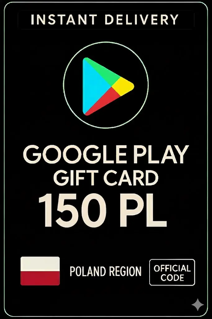 Google Play Karta Podarunkowa - Polska PL 150 Google Play Karta Podarunkowa - Polska PL 150