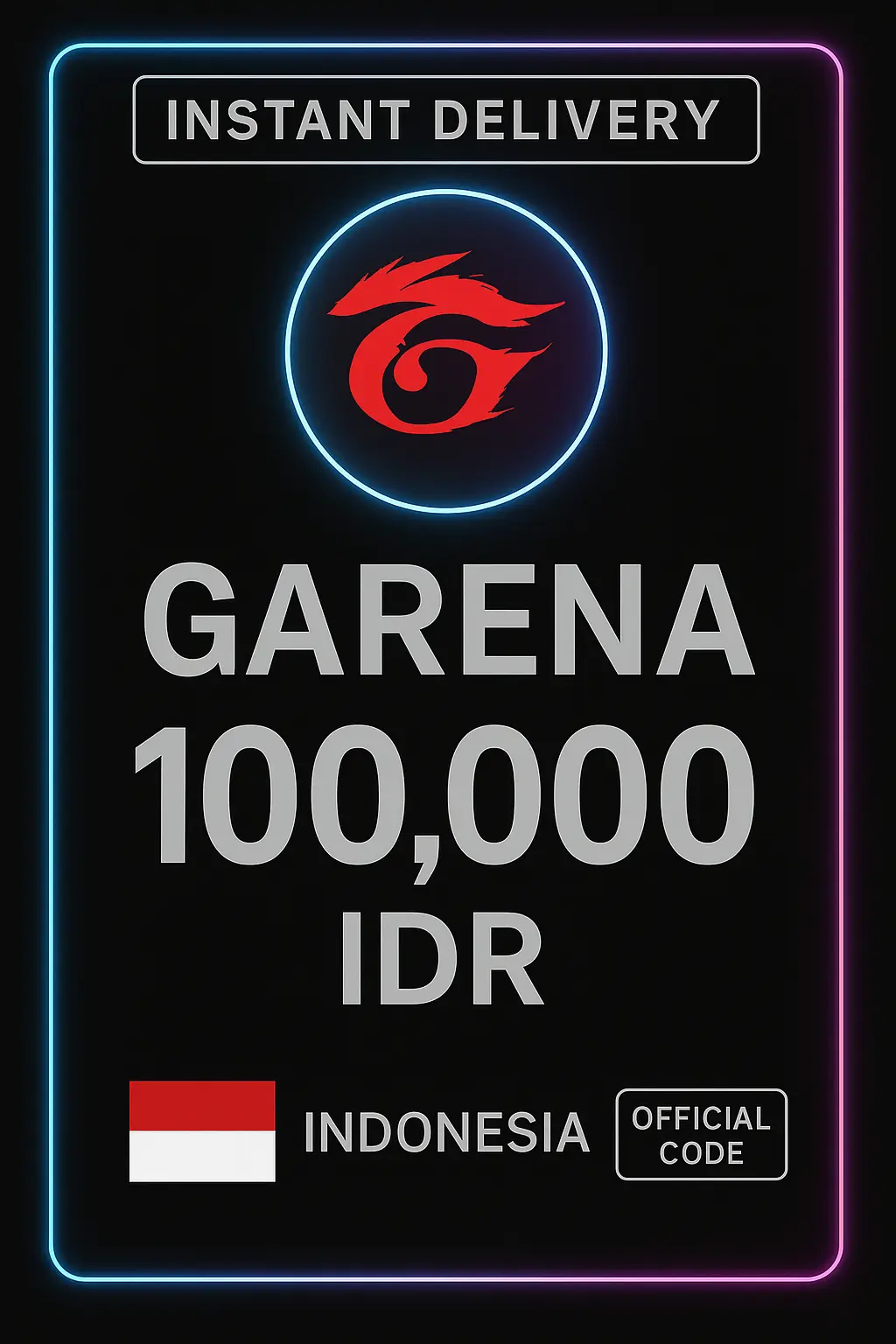 Garena Shells RP 100.000 (ID) Garena Shells RP 100.000 (ID)