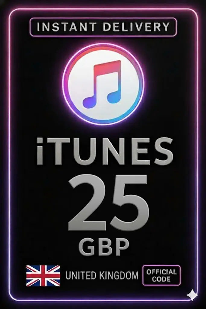 iTunes Cadeaukaart GBP £25 iTunes Cadeaukaart GBP £25