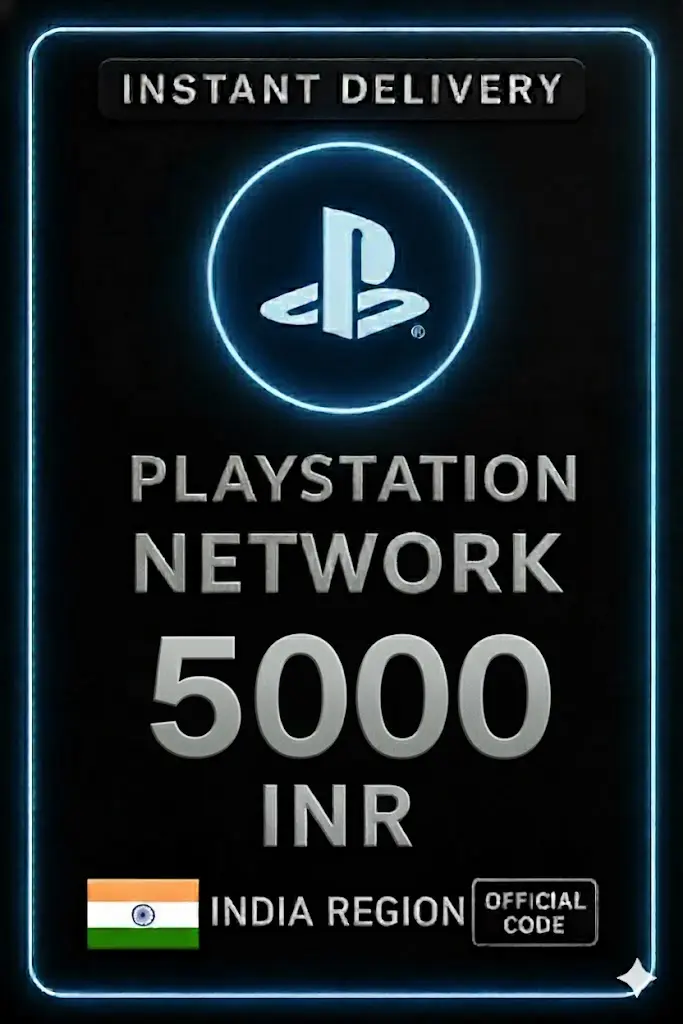 Tarjeta PSN India - 5000 INR Tarjeta PSN India - 5000 INR