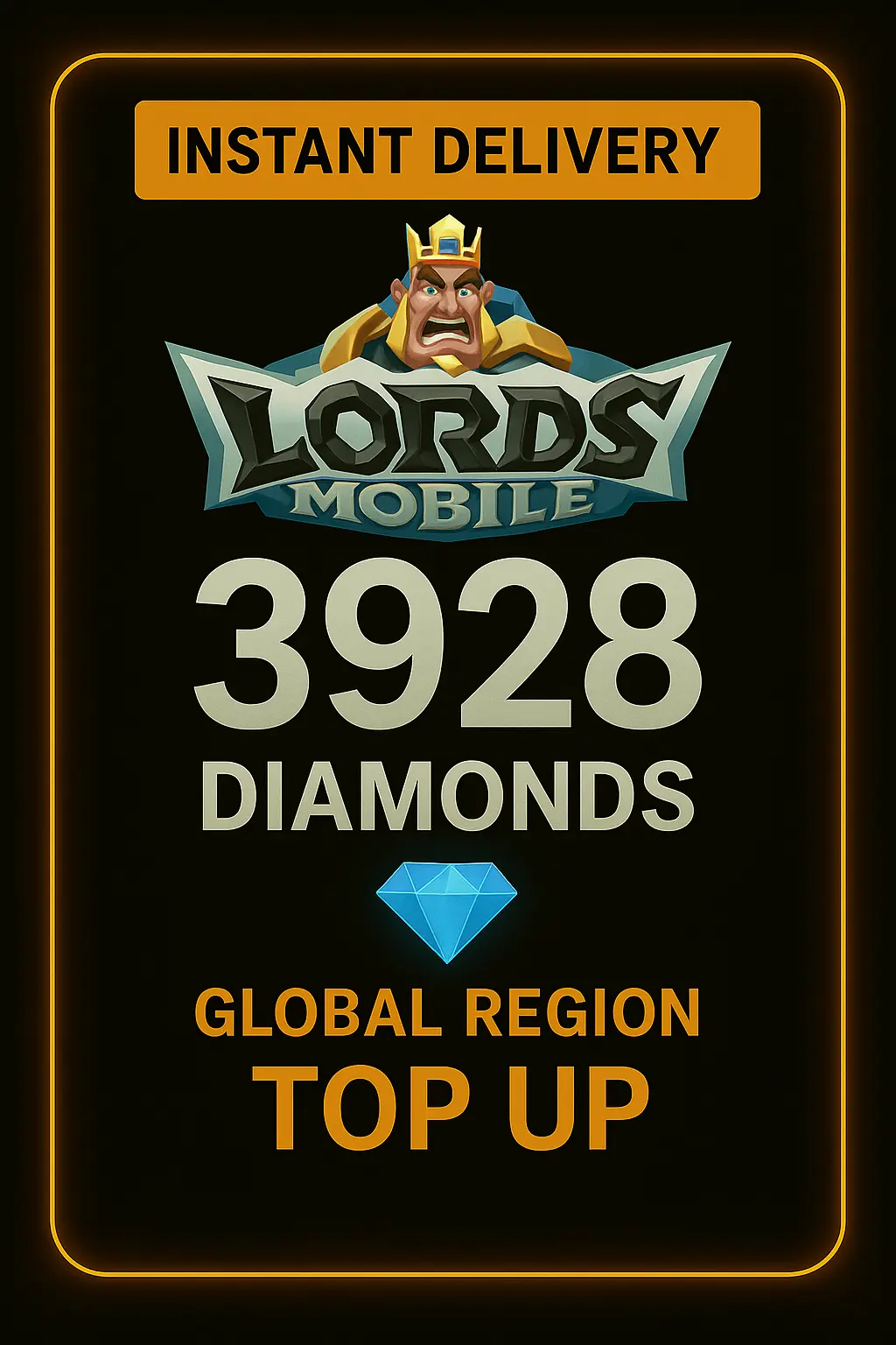 Lords Mobile 3928 Diamants Recharge Lords Mobile 3928 Diamants Recharge