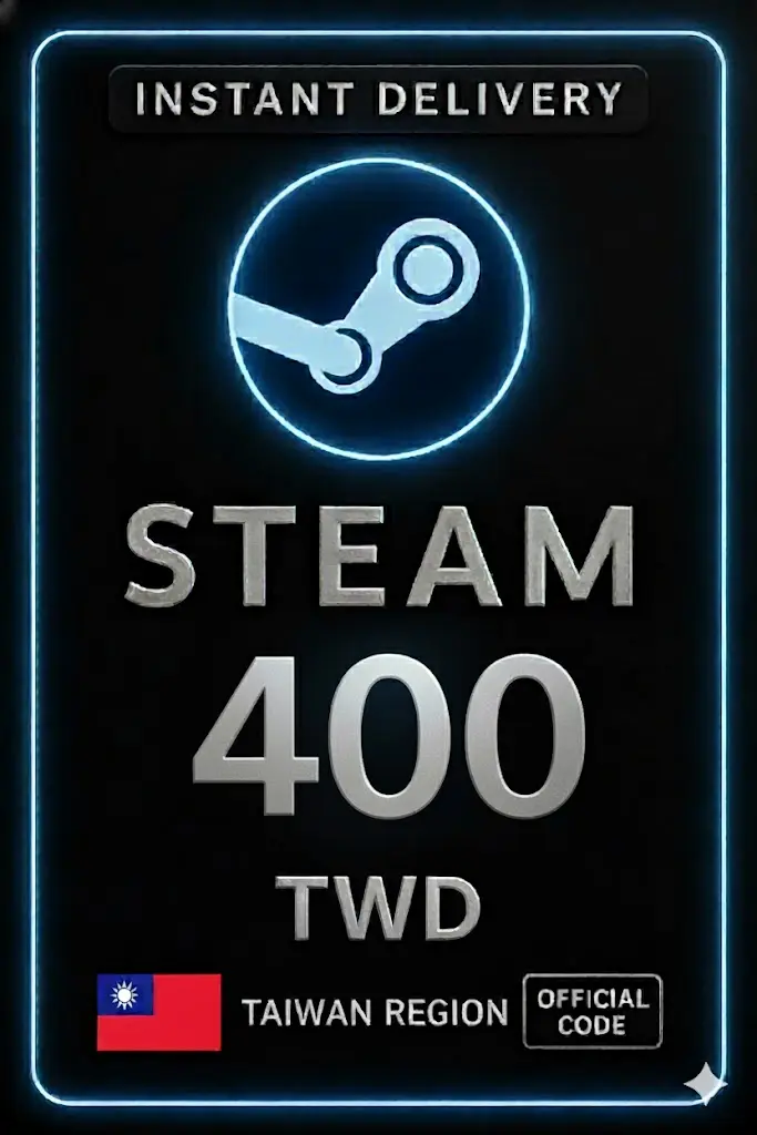 Steam Wallet Taiwan 400 TWD Steam Wallet Taiwan 400 TWD